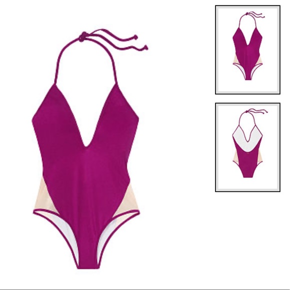 Victoria's Secret Other - NWT VS Victoria’s Secret Mesh Plunge One Piece